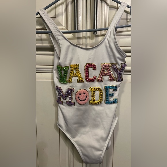 Lola + The Boys Other - Lola and The Boys Crystal Vacay Mode SwimsuitSz 8